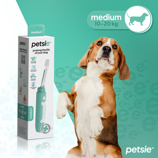 Petsie dog toothbrush (size M  10-20kg)-0